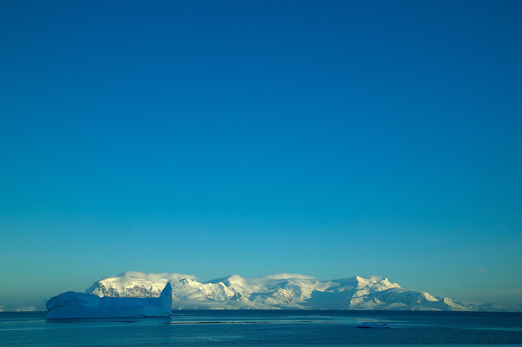 Morgenstimmung vor Ronge Island