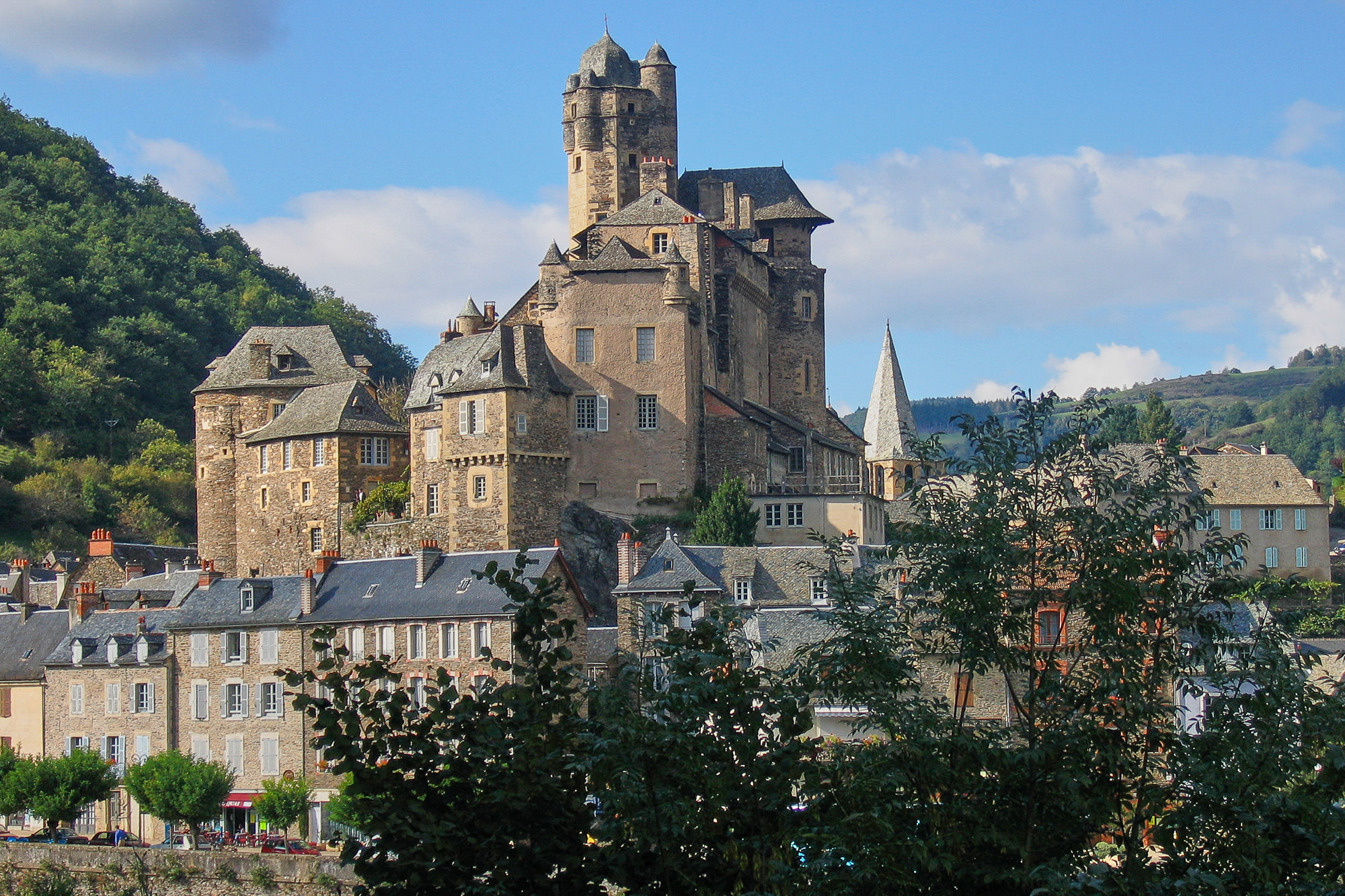 Tag 4: Estaing, Schloß über den Stadt