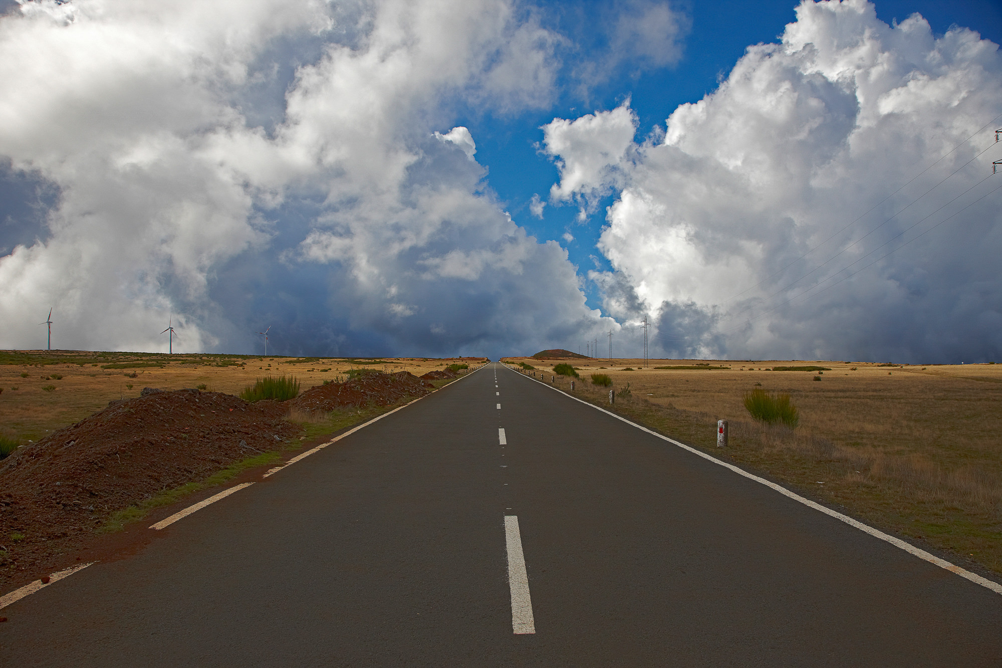 durch das Inselinnere im November