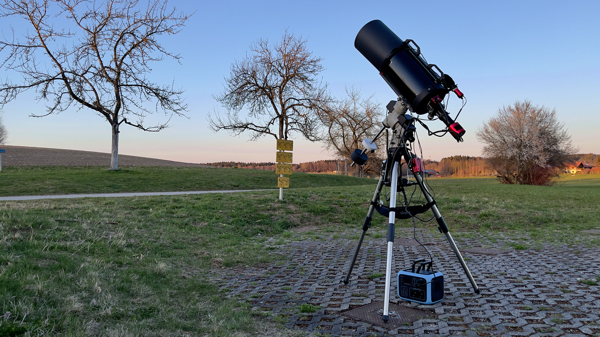 Deep Sky Setup at my astro observation station
