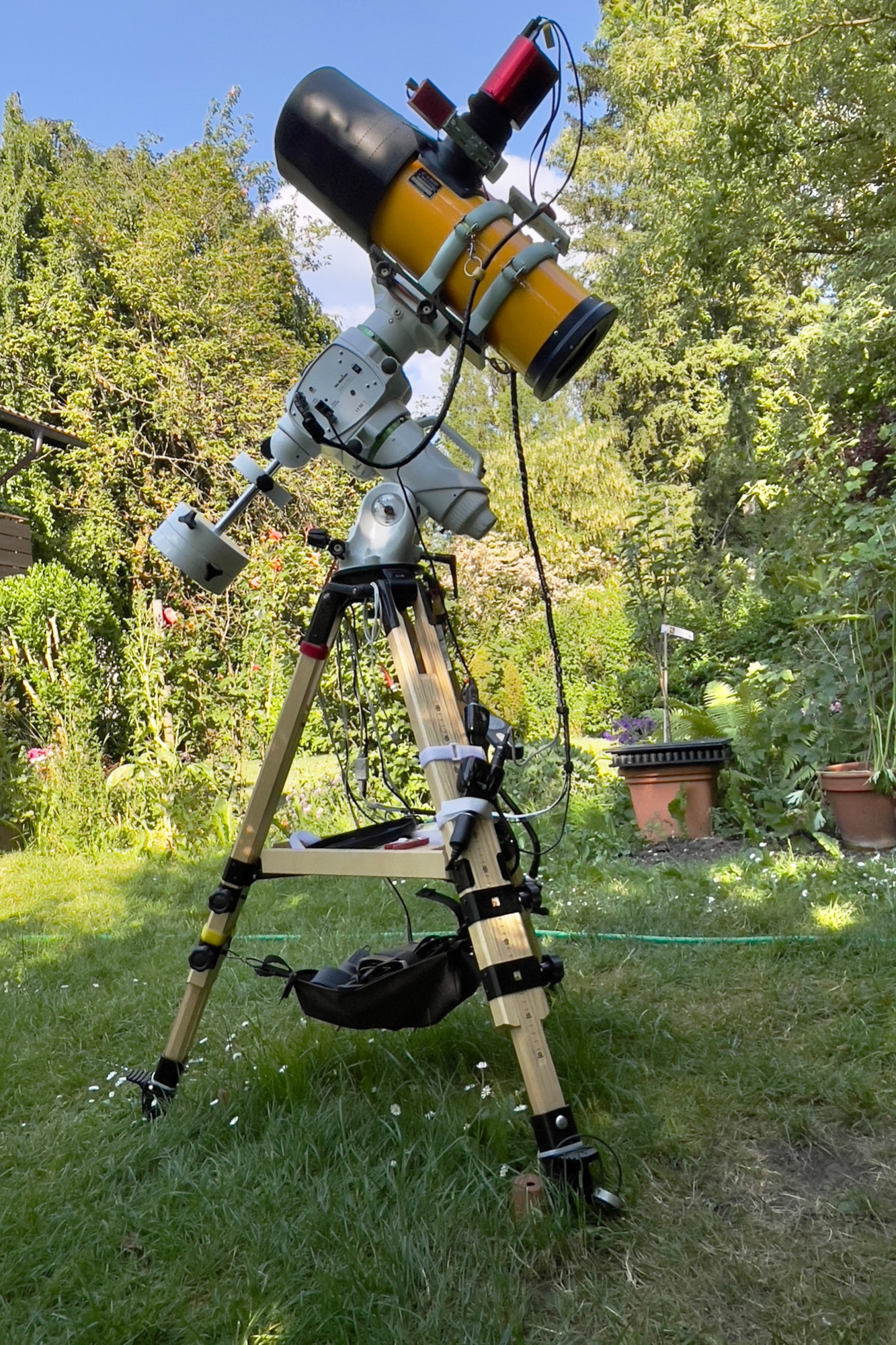 Deep Sky Setup in the garden