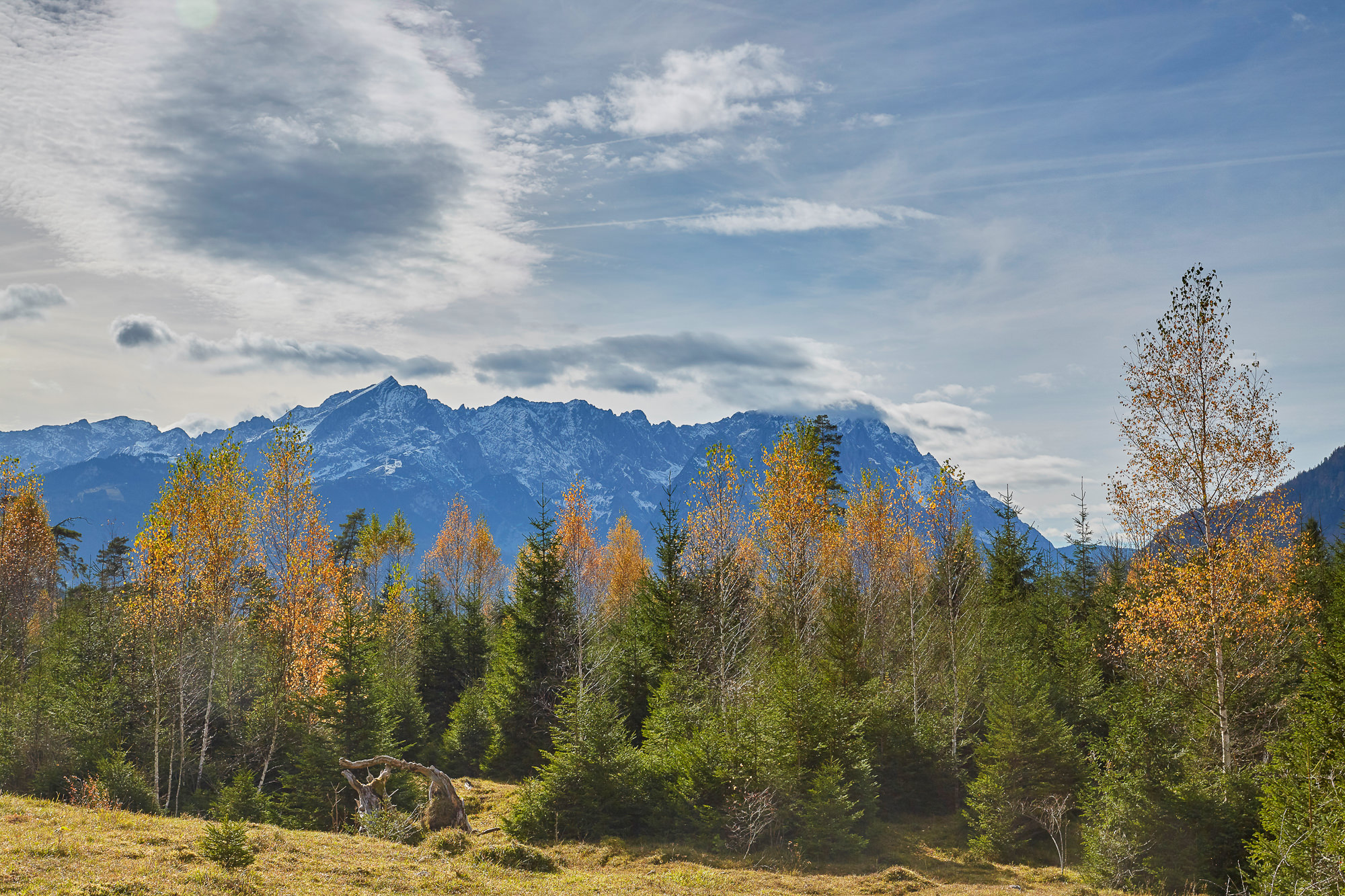autumn near Garmisch Gartenkirchen